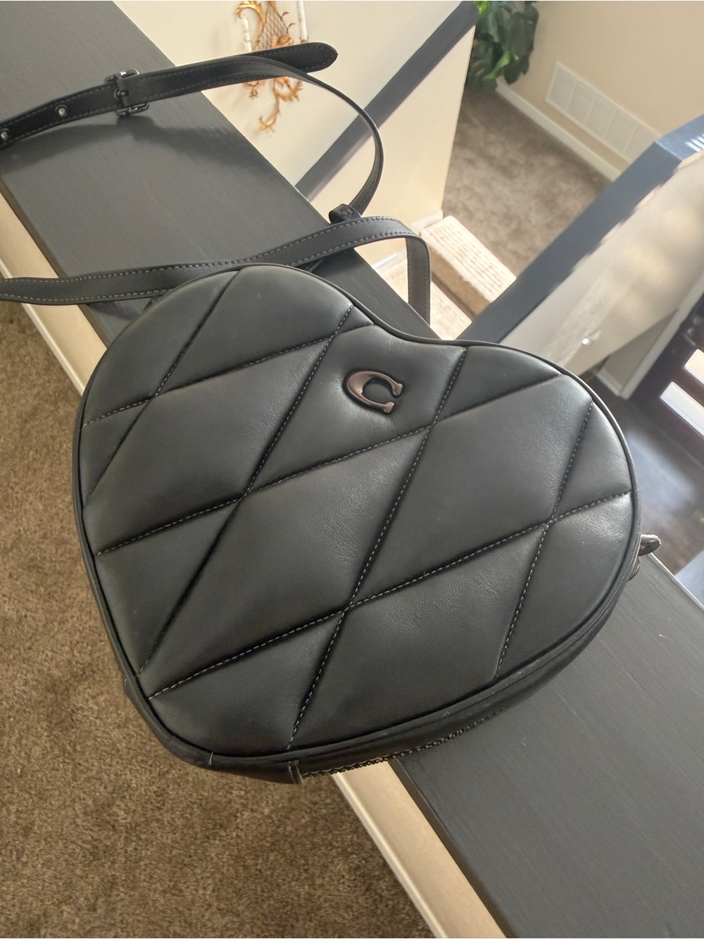 Coach Quilted Heart Crossbody Bag